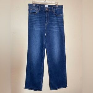 Hudson Womens  Jeans Rosalie High-Rise Mezzanine Wide Leg Jean, Blue